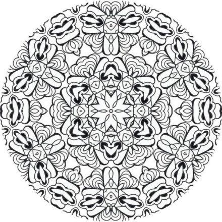 Quel feutre pour coloriage mandala