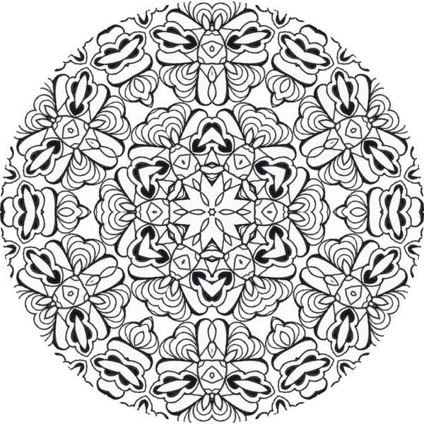 Quel feutre pour coloriage mandala