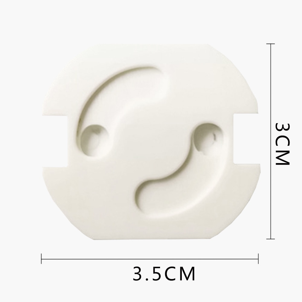 Cache prise bébé (sans Terre) - 10 pièces – Image 2