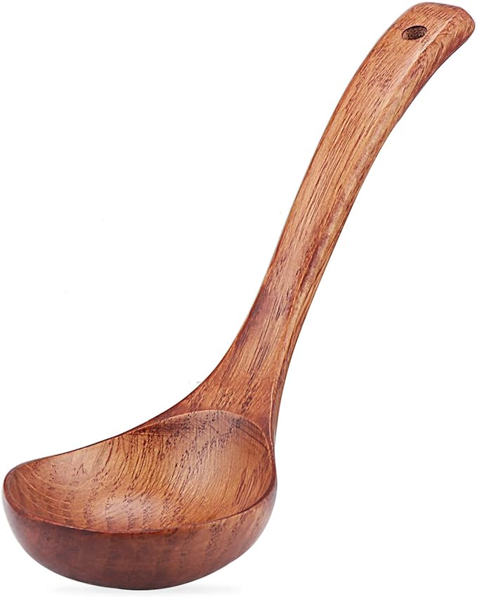 Louche en bois 18cm