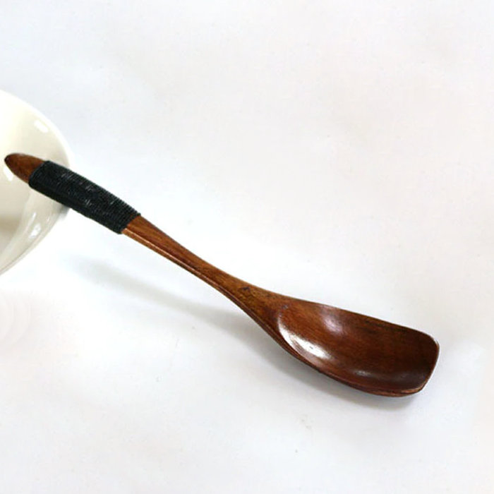 Petite Cuillère à Moka en Bois Naturel