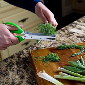 ciseaux herbes aromatiques details