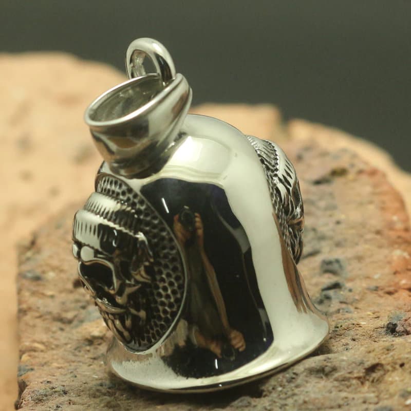 Clochette moto tête de motard – Image 4