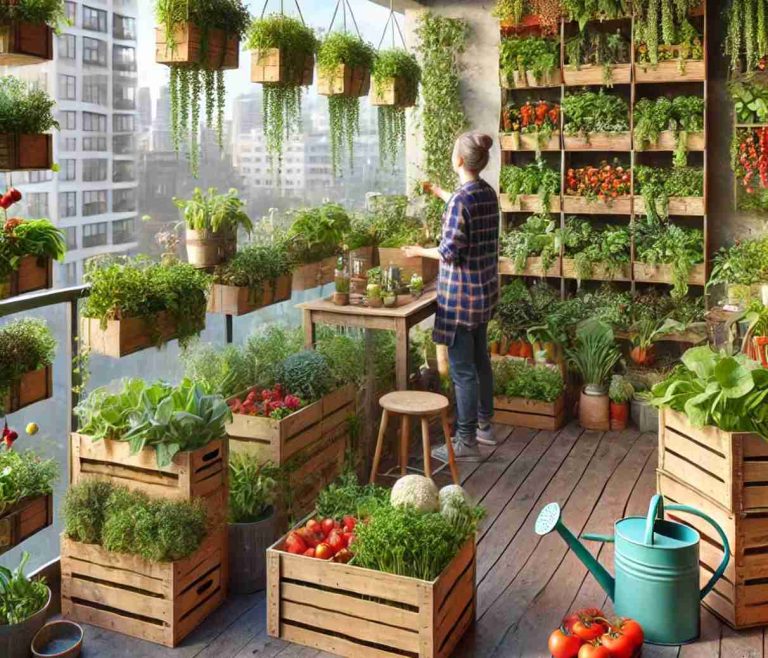 créer jardin potager sur balcon