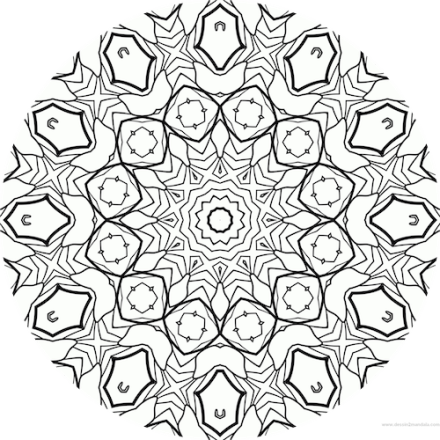 dessin-mandala-à-colorier-numero-055